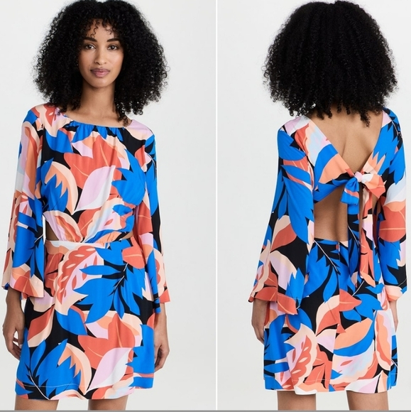 NWT MinkPink 'Lukas' Tropical Mini Dress - Picture 1 of 8